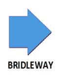 bridleway sign
