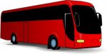 clip art bus 1a